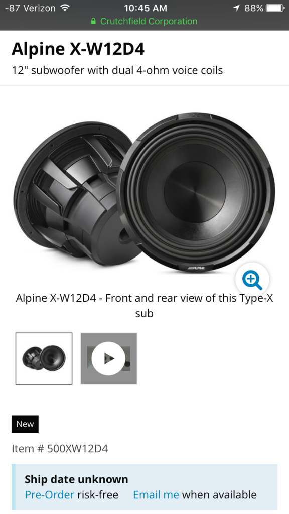 New Alpine Type X? Car Stereo Forum