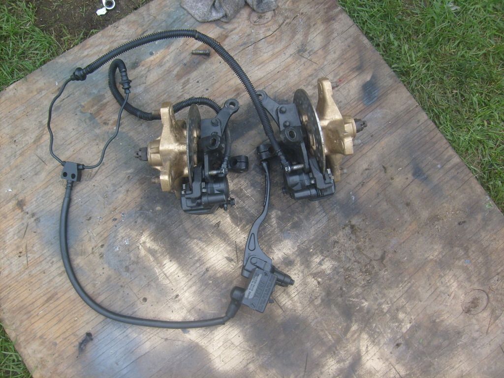 HELP *** 2000 Blaster Front Disc Brake Conversion Kit