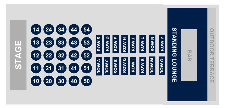 The Promontory Seating Chart