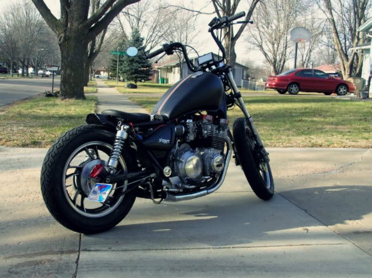 yamaha maxim 550 bobber