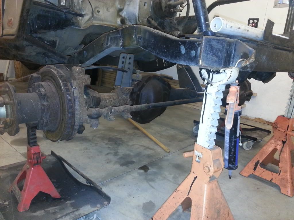 Complete Axle(s) Chevy tons dana 60 front 14 bolt rear trussed drw