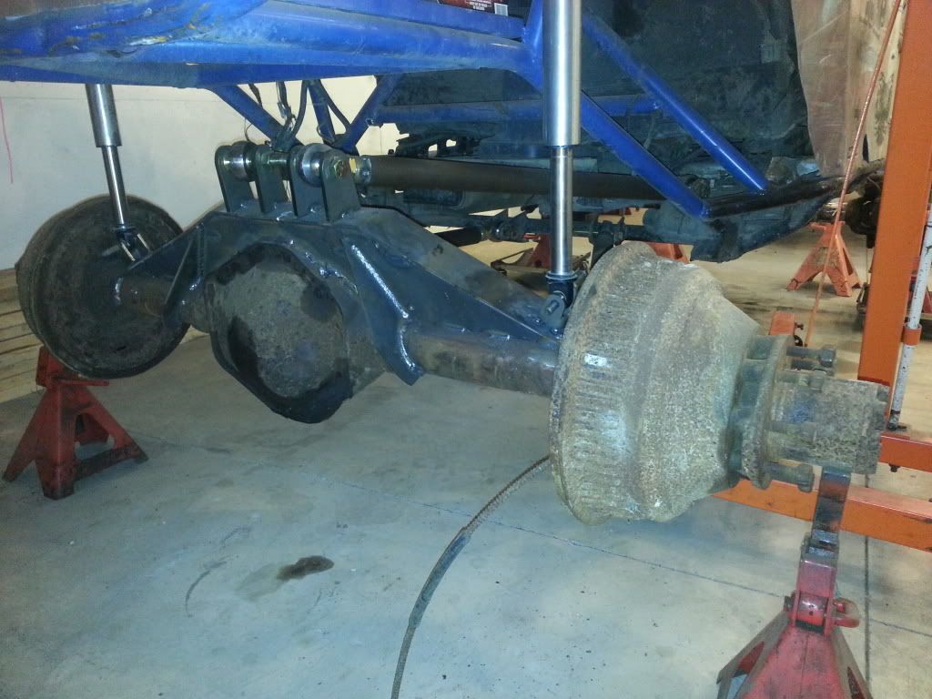 Complete Axle(s) Chevy tons dana 60 front 14 bolt rear trussed drw