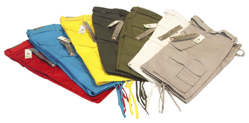 Nuevos pantalones cortos de bolsillo de carga Access para hombre con cinturón. AS11001 - Imagen 1 de 1
