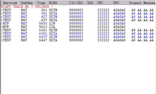 Signaling Trace