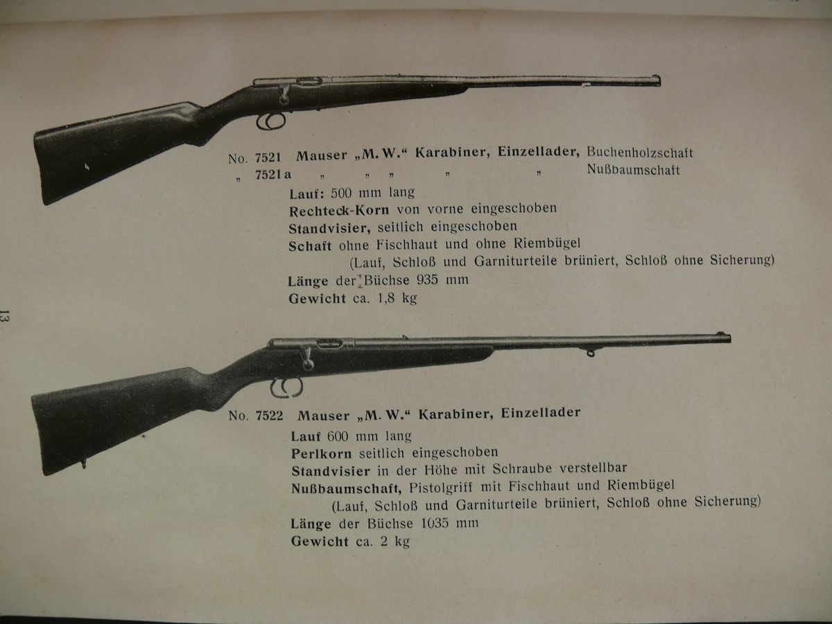 A new unknown early Mauser KK ? | K98k Forum