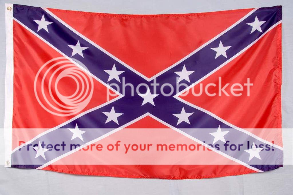 Thanks to some photos that Roof took with the Confederate battle flag. 