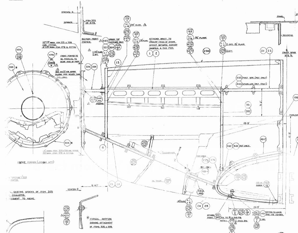 Spitfire Mk.II Coffman Starter Access | Key Aero