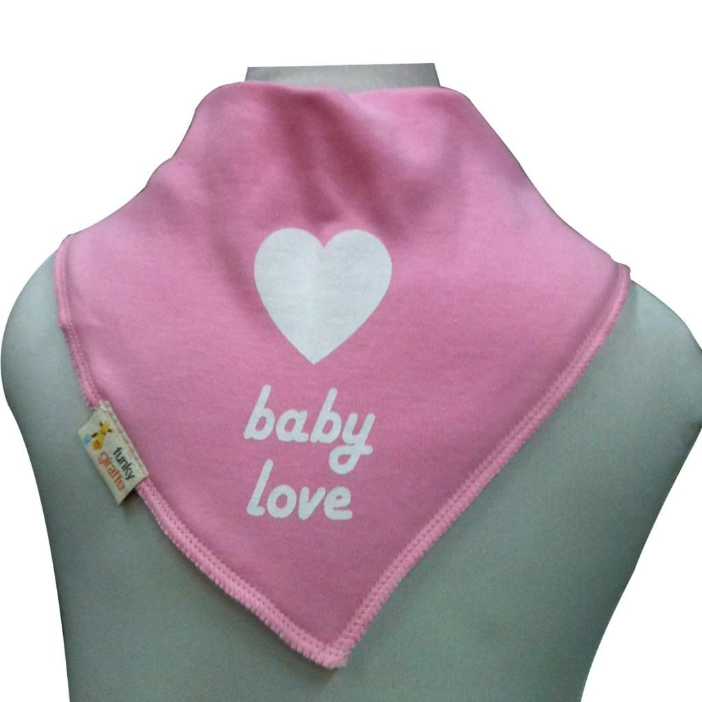 Funky Giraffe Baby Love Dribble Bib Baby Love Dribble Bib