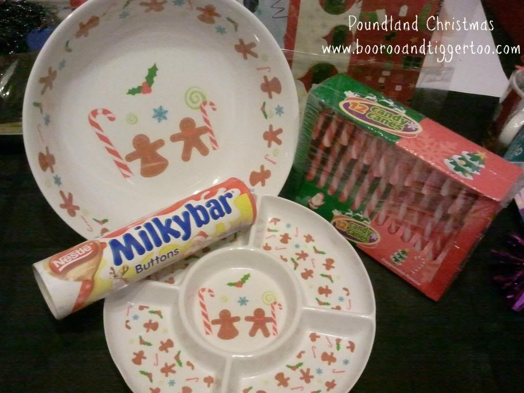 A plate of food on a table, with Candy and Chocolate