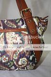 TYLER RODAN NEW MODEL ARDSLEY PENCILED PAISLEY PRINT NYLON FABRIC 