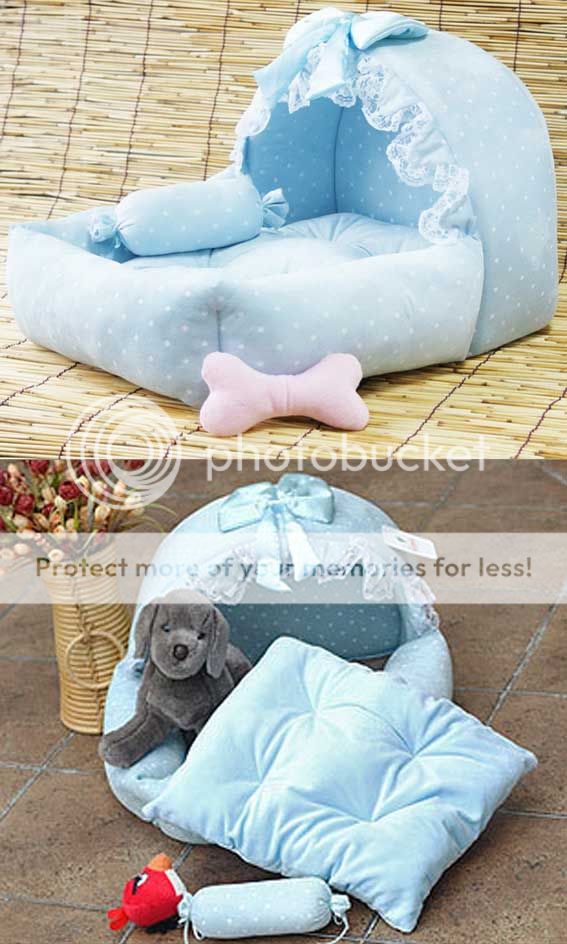 Design Prince Cute Pink Blue Pet Dog Cat Sofa Bed House